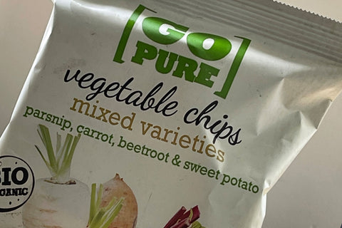 Go Pure vegetable chips bio